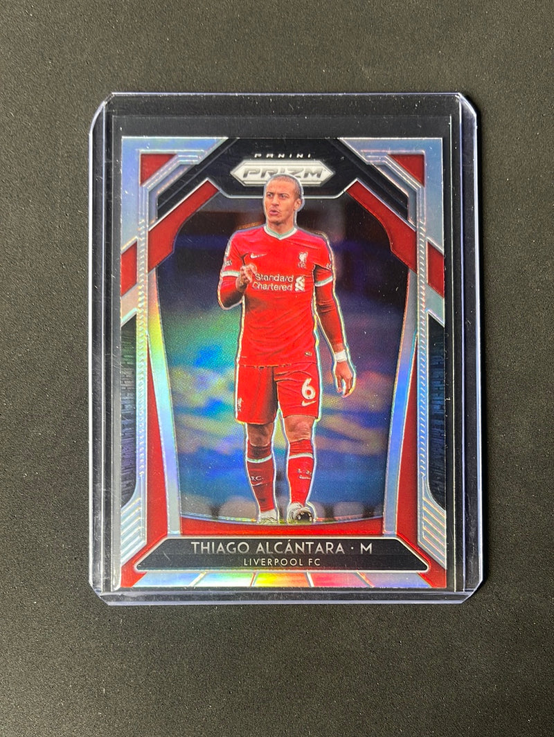 2020-21 Panini Prizm Premier League Thiago Alcantara Silver Prizm