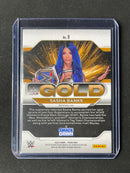 2022 Prizm WWE Sasha Banks GOLD