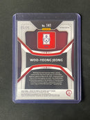 2022 Panini Prizm FIFA World Cup Qatar Woo-Yeong Jeong Blue Mojo Prizm 6/75