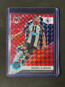 2021-22 Panini Mosaic EPL Miguel Almiron Red Mosaic