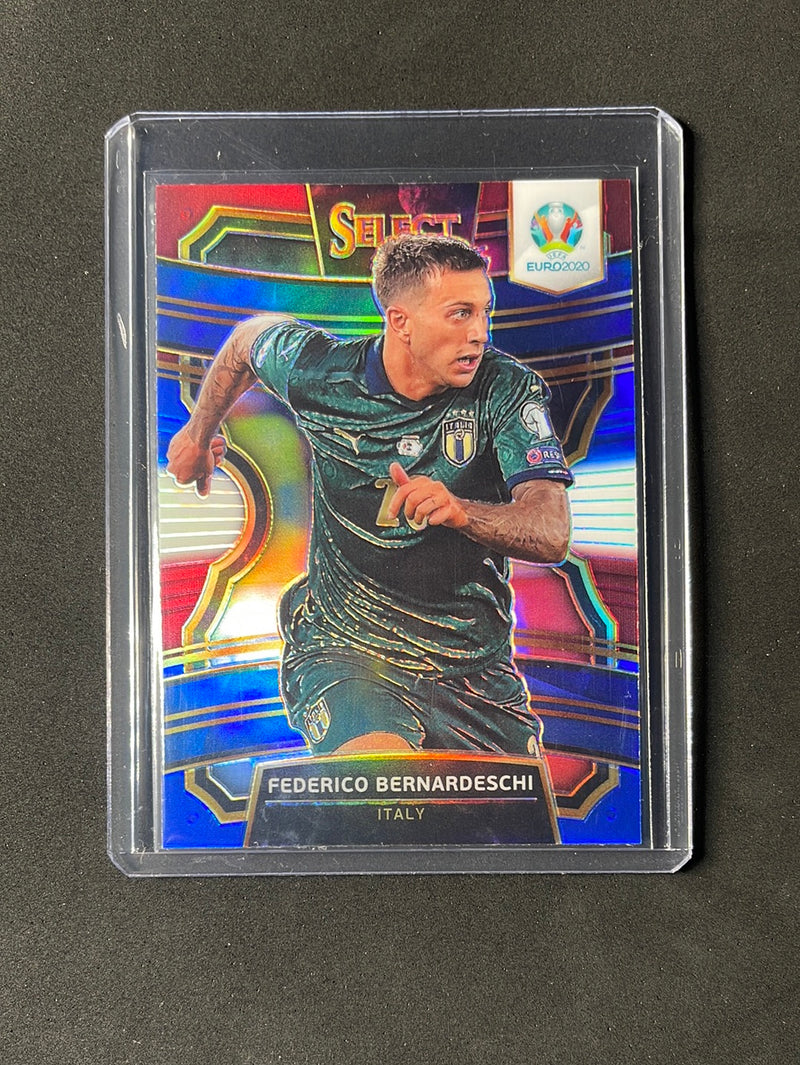 2020 Panini Select UEFA Euro Soccer Federico Bernardeschi Tri-Color