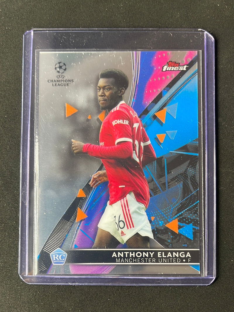 2021-22 Topps Finest UEFA Champions League Soccer Anthony Elanga