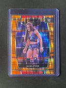 2022 Panini Select WWE Alba Fyre Concourse Orange Flash