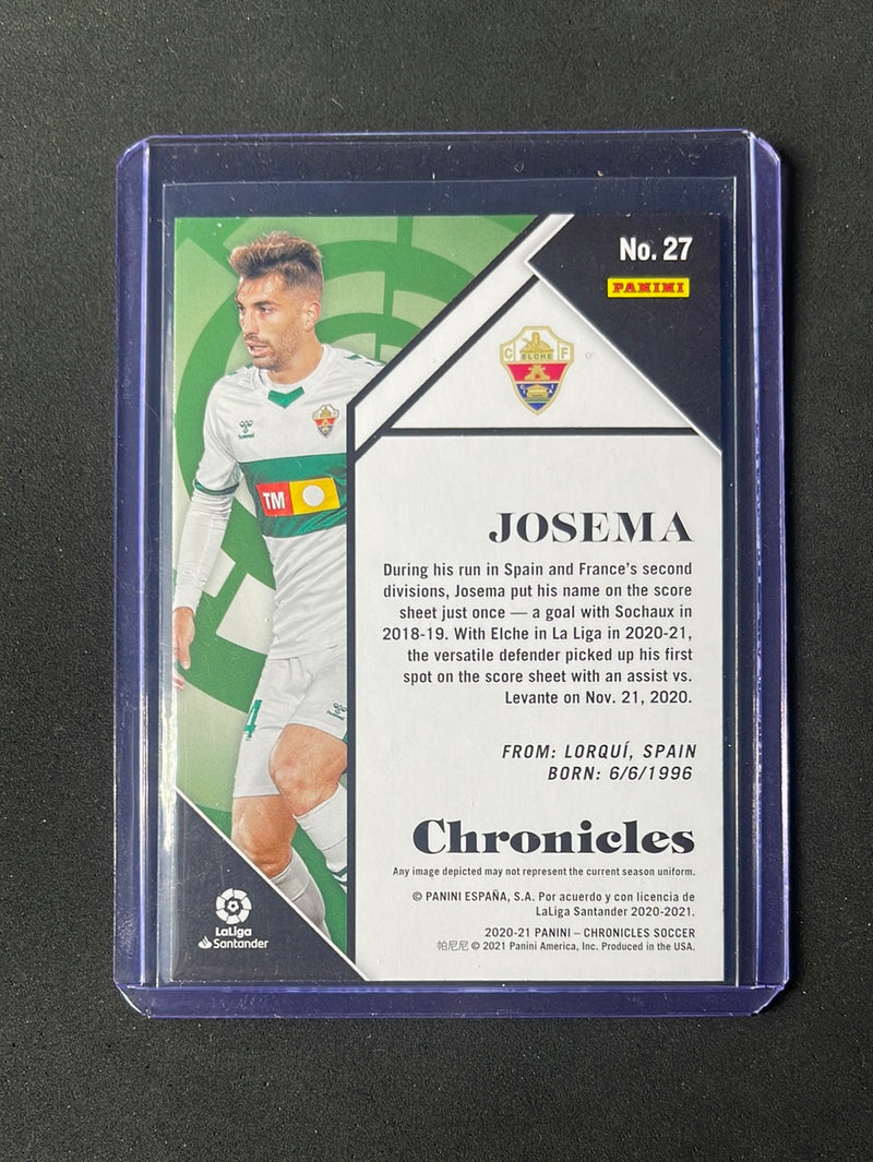 2020-21 Panini Chronicles Josema Chronicles La Liga Silver Circles