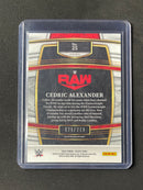 2022 Panini Select WWE Cedric Alexander Concourse Red 121/249