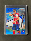 2020-21 Topps Finest UEFA Champions League Soccer Luis Suarez Blue Refractor 11/150