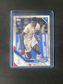 2021-22 Topps UEFA Champions League Nuno Mendes Base Short Print Variations