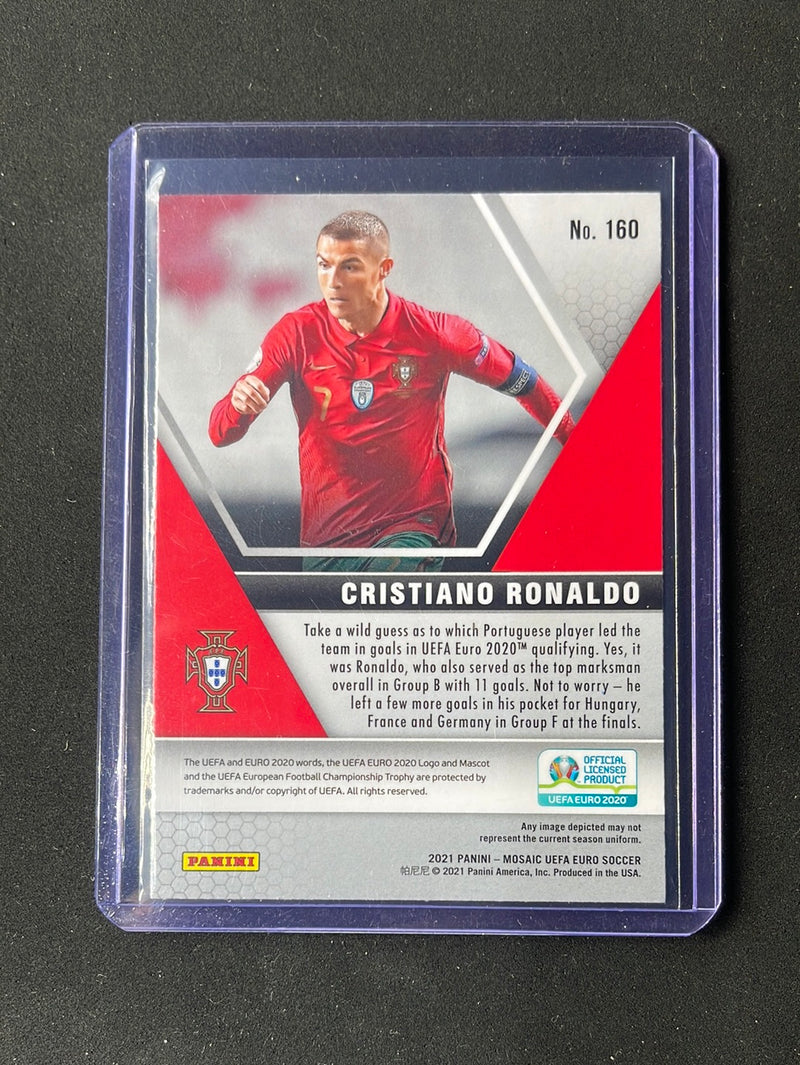 2020-21 Panini Mosaic Euro Cristiano Ronaldo