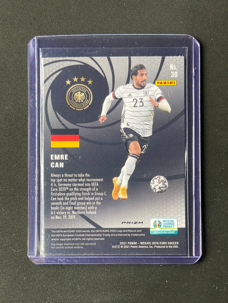 2020-21 Panini Mosaic Euro Emre Can International Men Of Mastery Circles