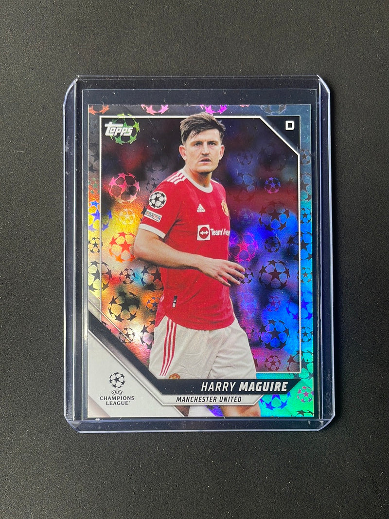 2021-22 Topps UEFA Champions League Harry Maguire Starball