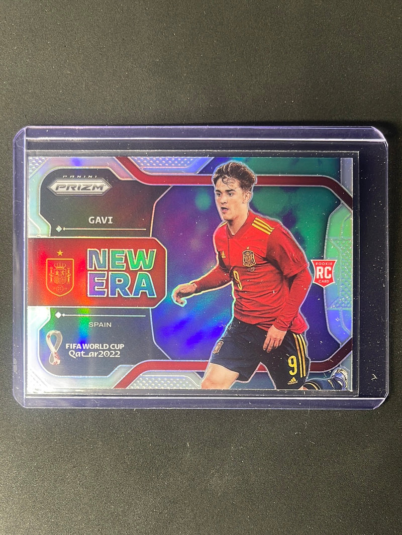 2022 Panini Prizm FIFA World Cup Qatar Gavi New Era Silver Prizm