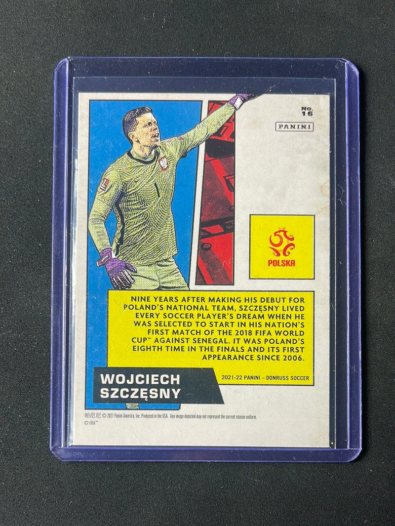 2021-22 Panini Donruss Road To Qatar Wojciech Szczesny Net Marvels