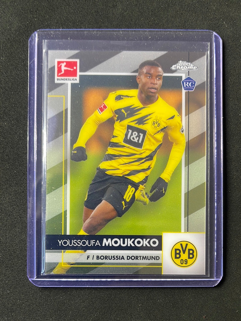 2020-21 Topps Chrome Bundesliga Youssoufa Moukoko