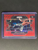 2022 Prizm WWE Apollo Crews Ruby Wave Prizm