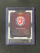 2022 Panini Prizm FIFA World Cup Qatar Costa Rica Team Badges Orange Prizm 17/25