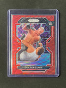 2022 Prizm WWE Dexter Lumis Ruby Wave Prizm
