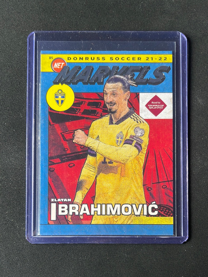 2021-22 Panini Donruss Road To Qatar Zlatan Ibrahimovic Net Marvels