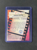 2021-22 Topps Stadium Club Chrome UEFA Champions League Raheem Sterling Reel Time