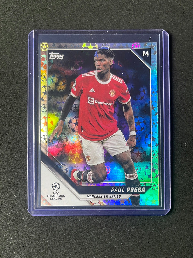 2021-22 Topps UEFA Champions League Paul Pogba Starball