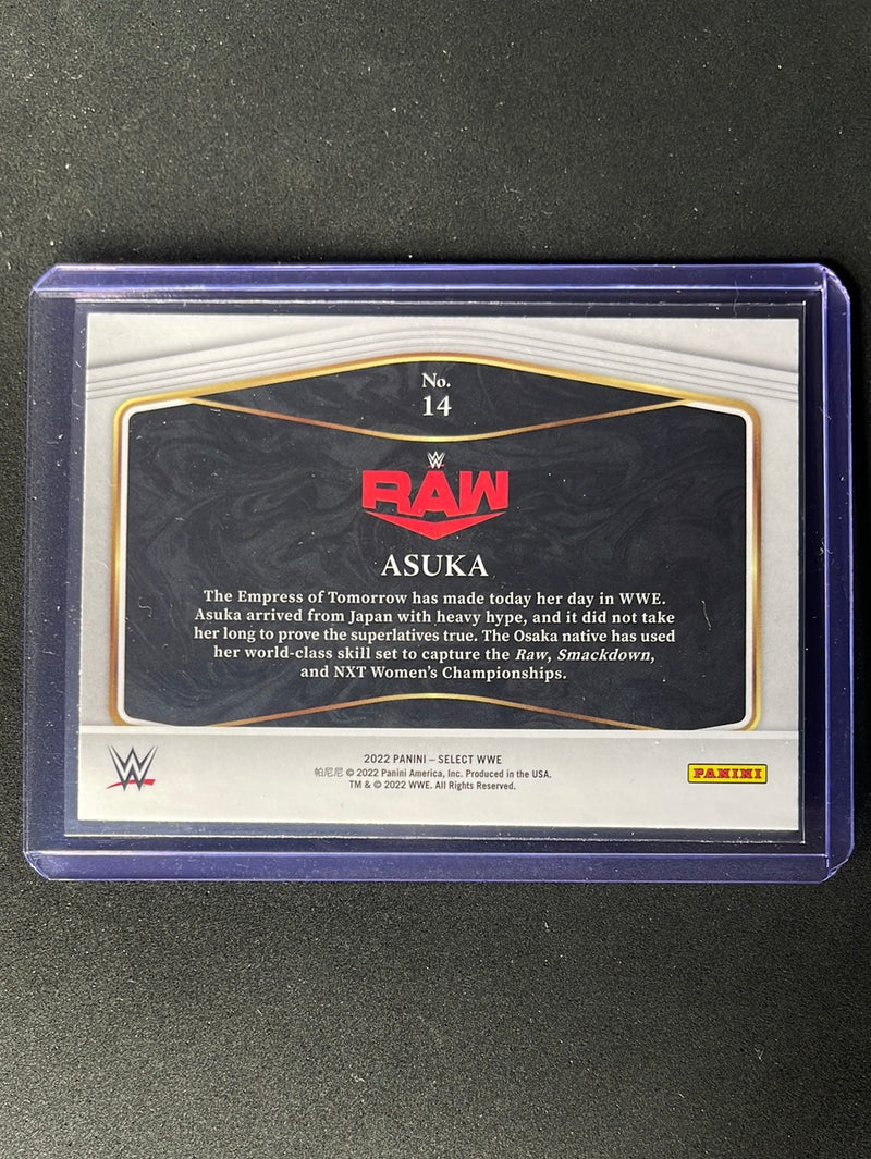 2022 Panini Select WWE Asuka Global Icons