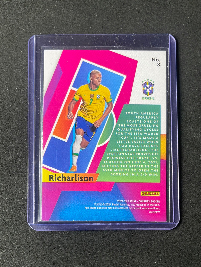 2021-22 Panini Donruss Road To Qatar Richarlison Power In The Box