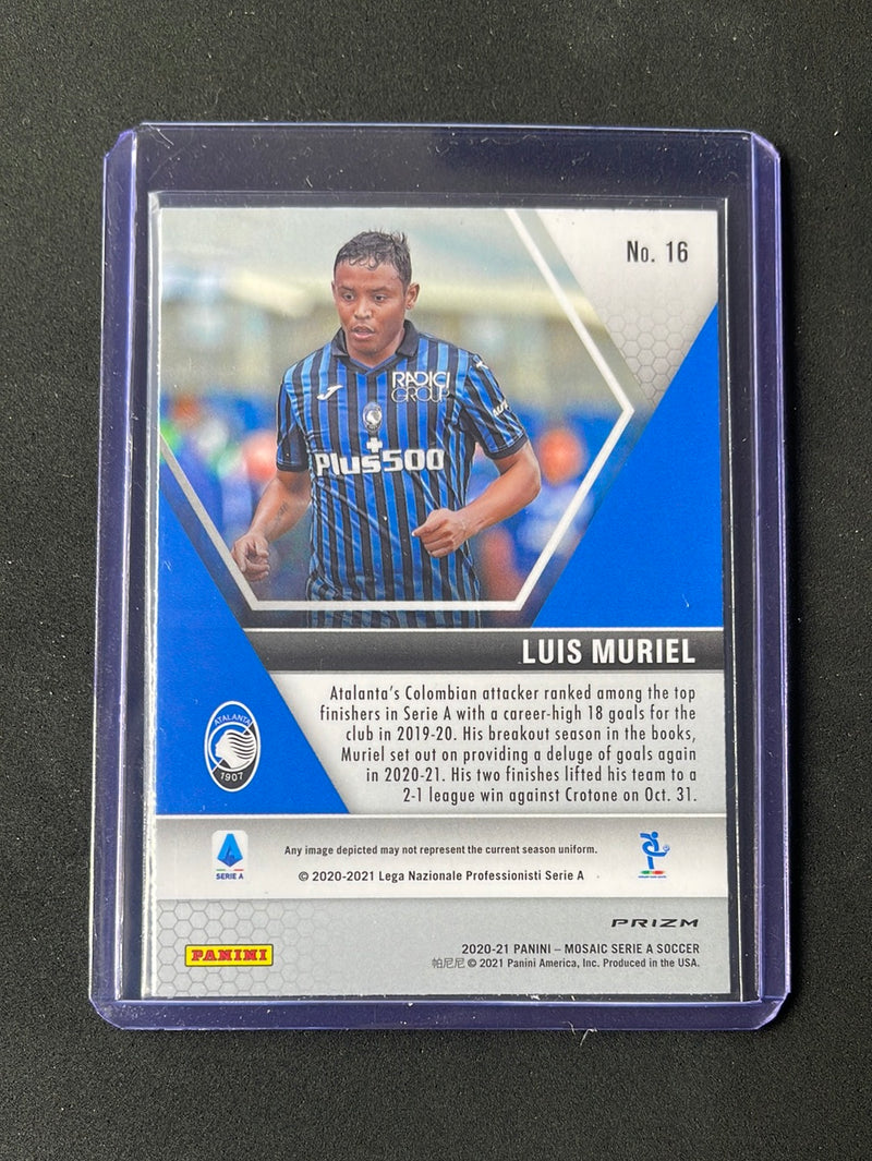 2020-21 Panini Mosaic Serie A Luis Muriel Mosaic