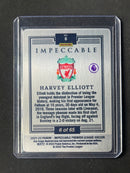2021-22 Panini Impeccable EPL Harvey Elliot Rookie Metal 6/65