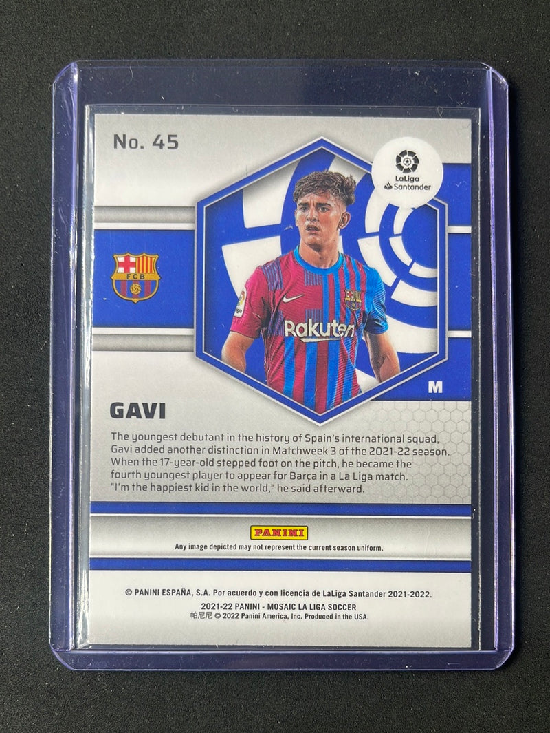 2021-22 Panini Mosaic La Liga Gavi