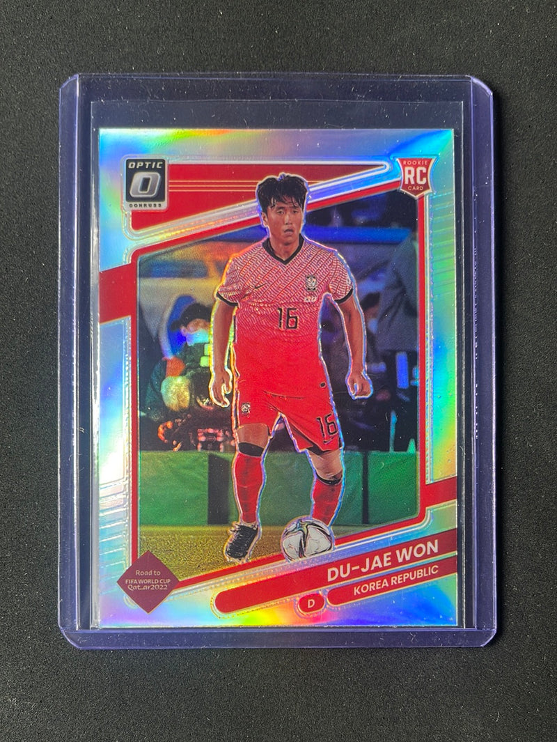 2021-22 Panini Donruss Road To Qatar Du-Jae Won Optic Silver