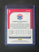 2019-20 Hoops Premium Admiral Schofield Laser