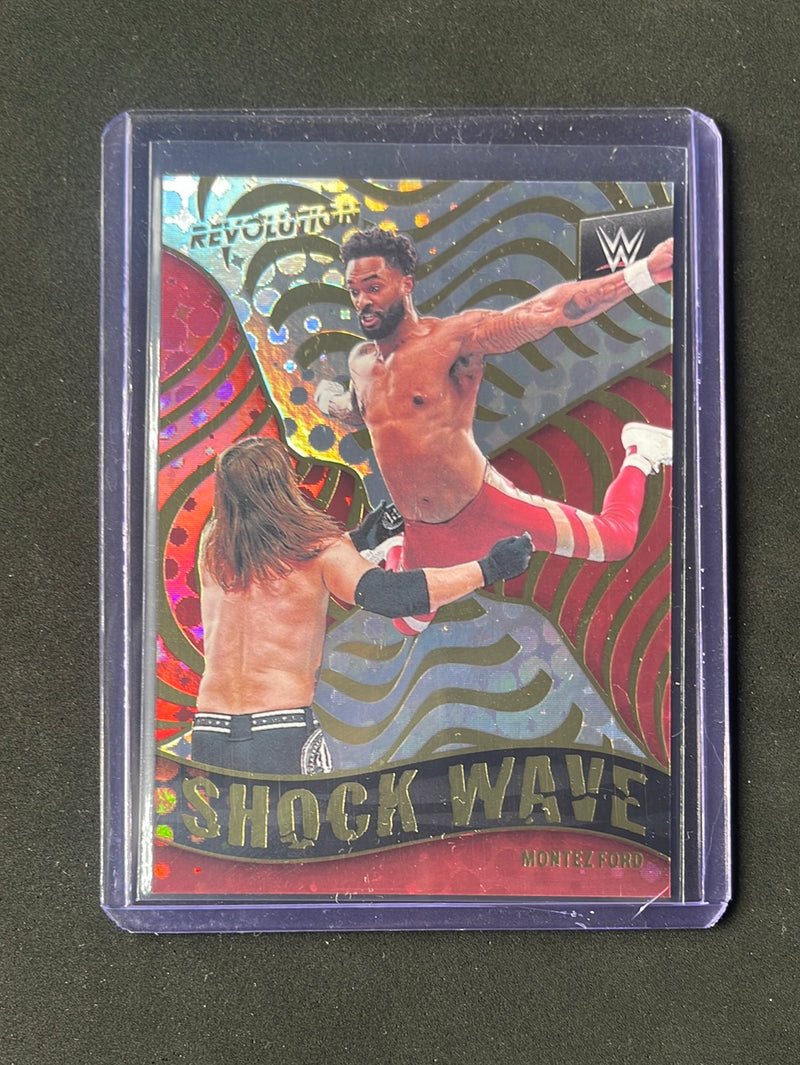 2022 Revolution WWE Montez Ford Shock Wave