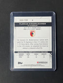 2021-22 Topps Finest Bundesliga Florian Niederlechner Yellow Refractor 46/350