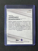 2018-19 Topps Chrome Premier League Raul Jimenez New Signings Gold 3/50