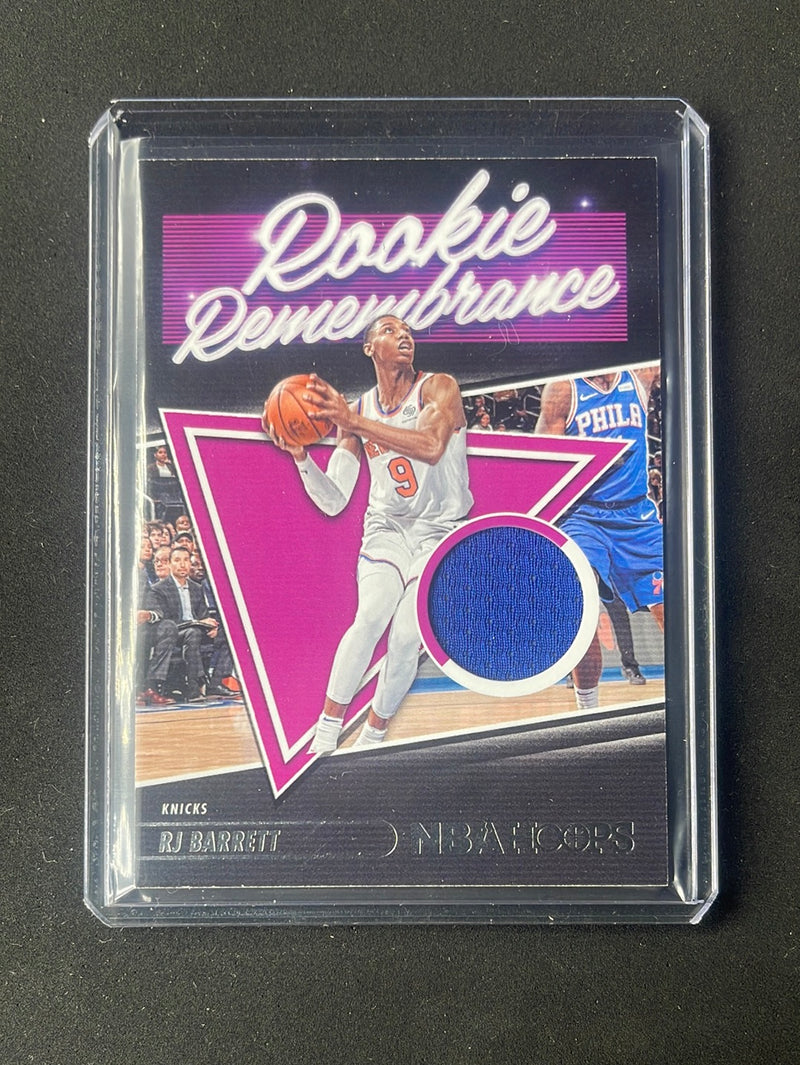 2020-21 Panini NBA Hoops RJ Barrett Rookie Remembrance