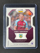 2021-22 Prizm Premier League James Tarkowski Signatures Autograph Choice S-JTA
