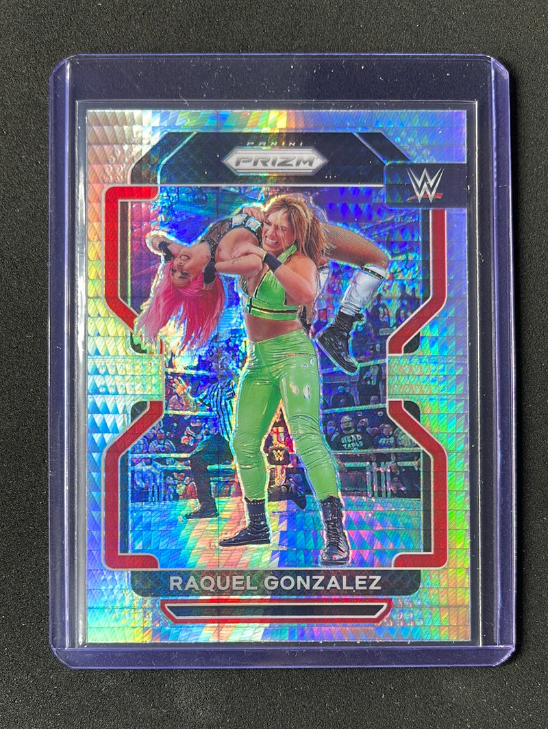 2022 Prizm WWE Raquel Gonzalez Hyper Prizm