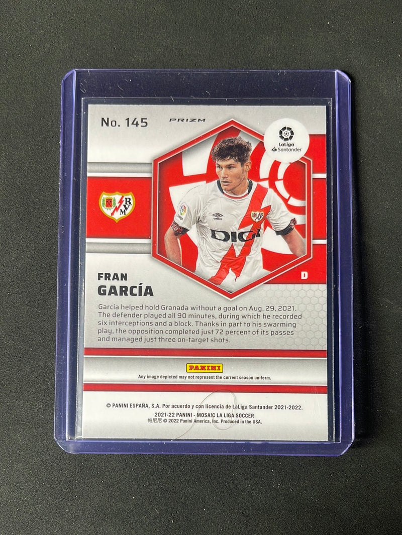 2021-22 Panini Mosaic La Liga Fran Garcia Silver