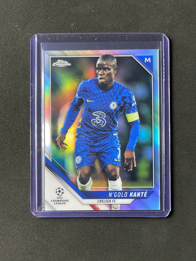 2021-22 Topps Chrome UEFA Champions League N'Golo Kante Refractor