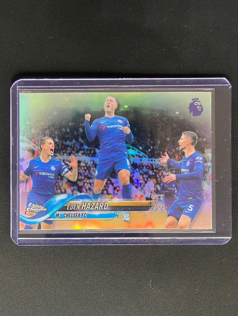 2018-19 Topps Chrome Premier League Eden Hazard Refractor