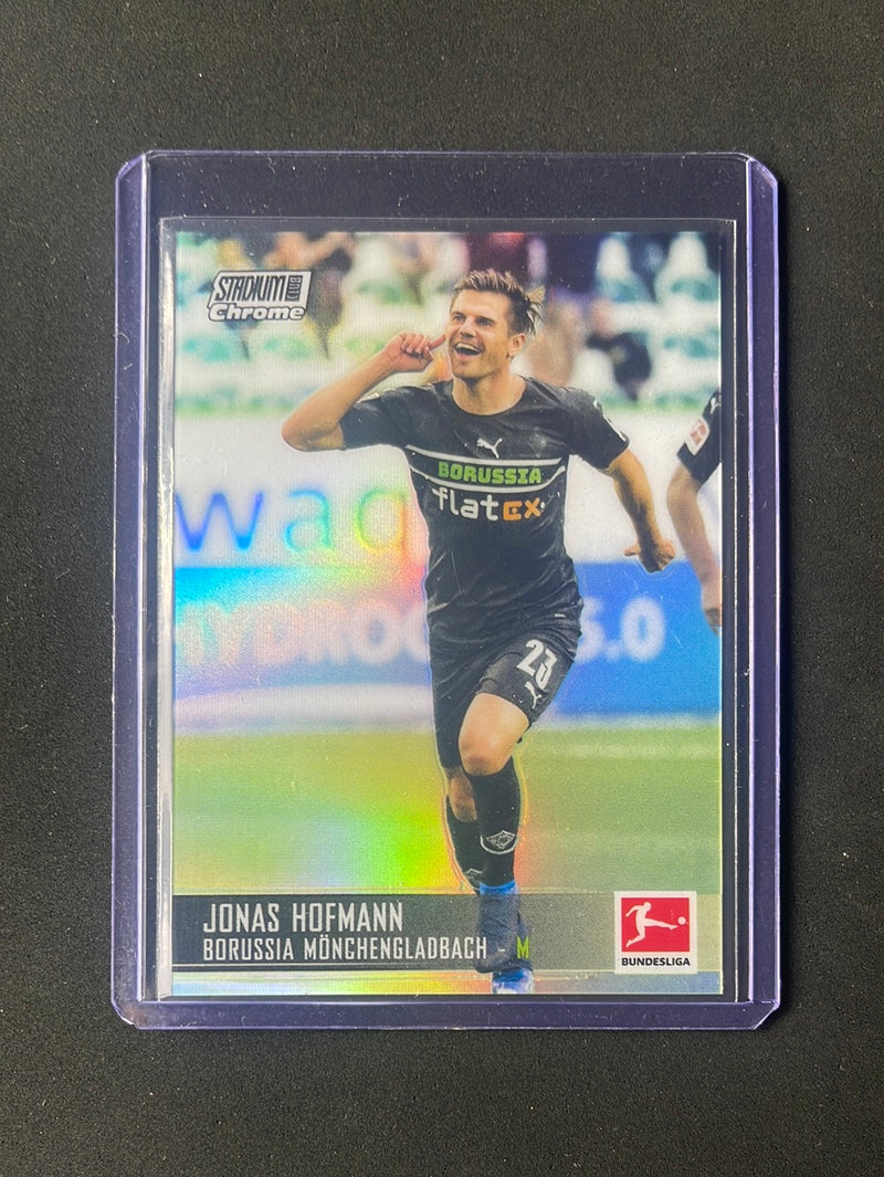 2021-22 Topps Bundesliga Stadium Club Chrome Jonas Hofmann Refractor