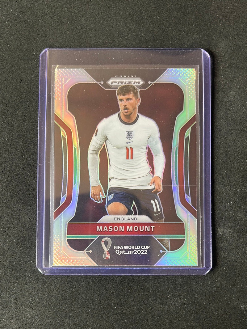 2022 Panini Prizm FIFA World Cup Qatar Mason Mount Silver Prizm