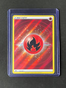 Pokemon TCG Crown Zenith Fire Energy Texture Full Art 153/159