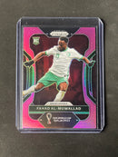 2022 Panini Prizm FIFA World Cup Qatar Fahad Al-Muwallad Pink Prizm
