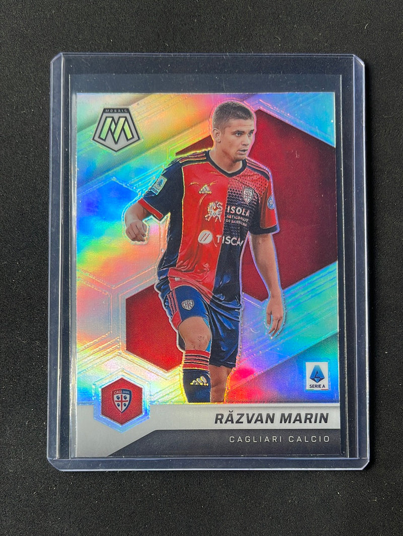 2021-22 Panini Mosaic Serie A Razvan Marin Silver