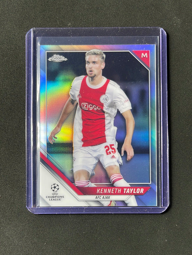 2021-22 Topps Chrome UEFA Champions League Kenneth Taylor Refractor