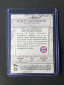 2021-22 Topps Stadium Club Chrome UEFA Champions League Robert Lewandowski Championship Contributions
