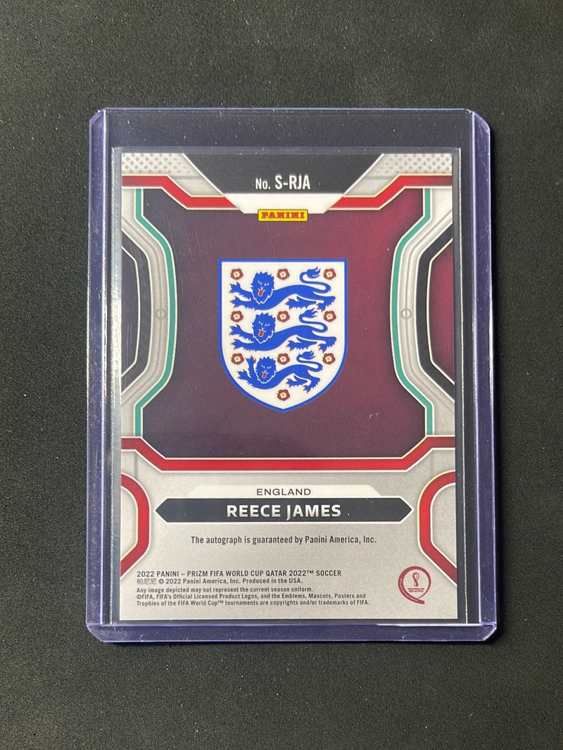 2022 Panini Prizm FIFA World Cup Qatar Reece James Signatures