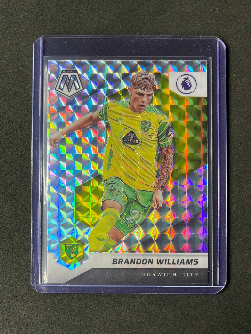 2021-22 Panini Mosaic EPL Brandon Williams Mosaic