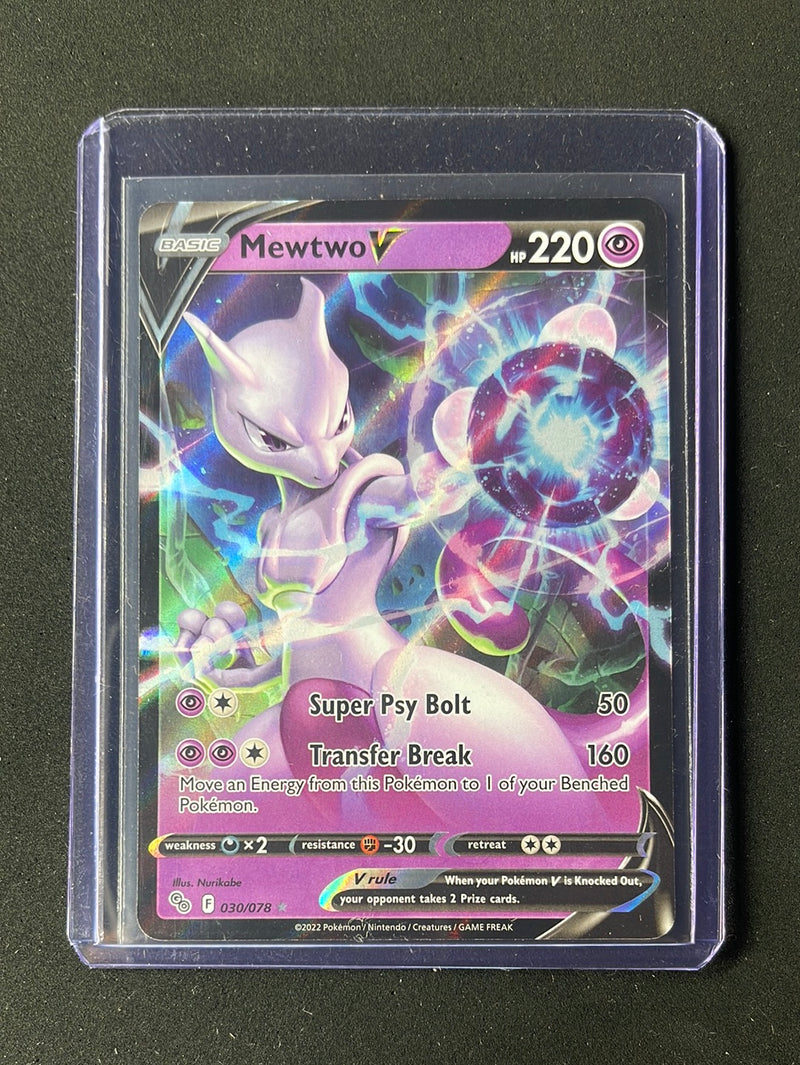 Pokemon TCG Pokemon GO Mewtwo V 030/078