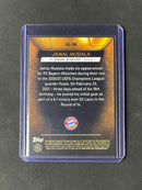 2021-22 Topps Stadium Club Chrome UEFA Champions League Jamal Musiala Glimpses Of Gold